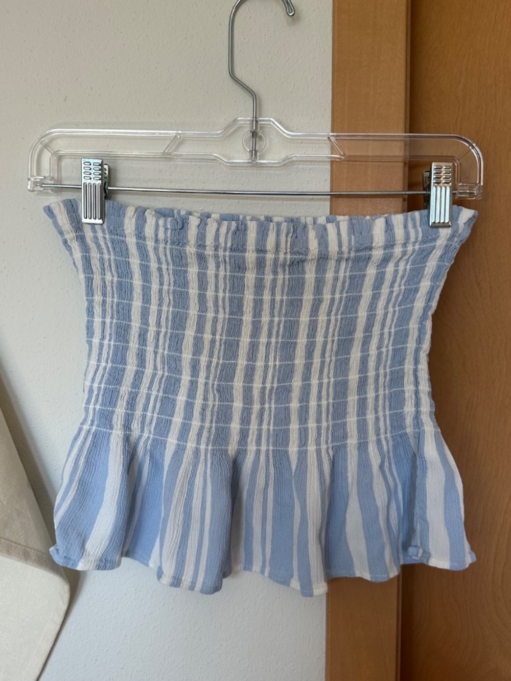 American Eagle Flowy Striped Tube Top